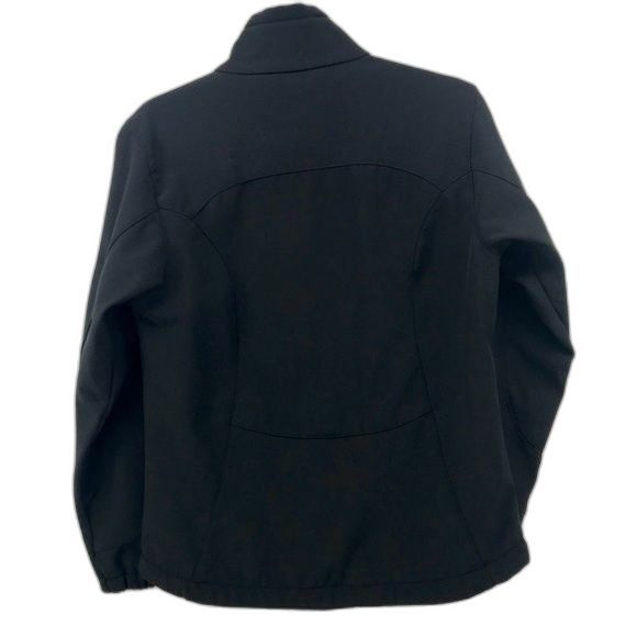 Black Diamond Jacket Womens Small Black Soft Shell Fleece Lined Stretch Full Zip - Picture 3 of 6